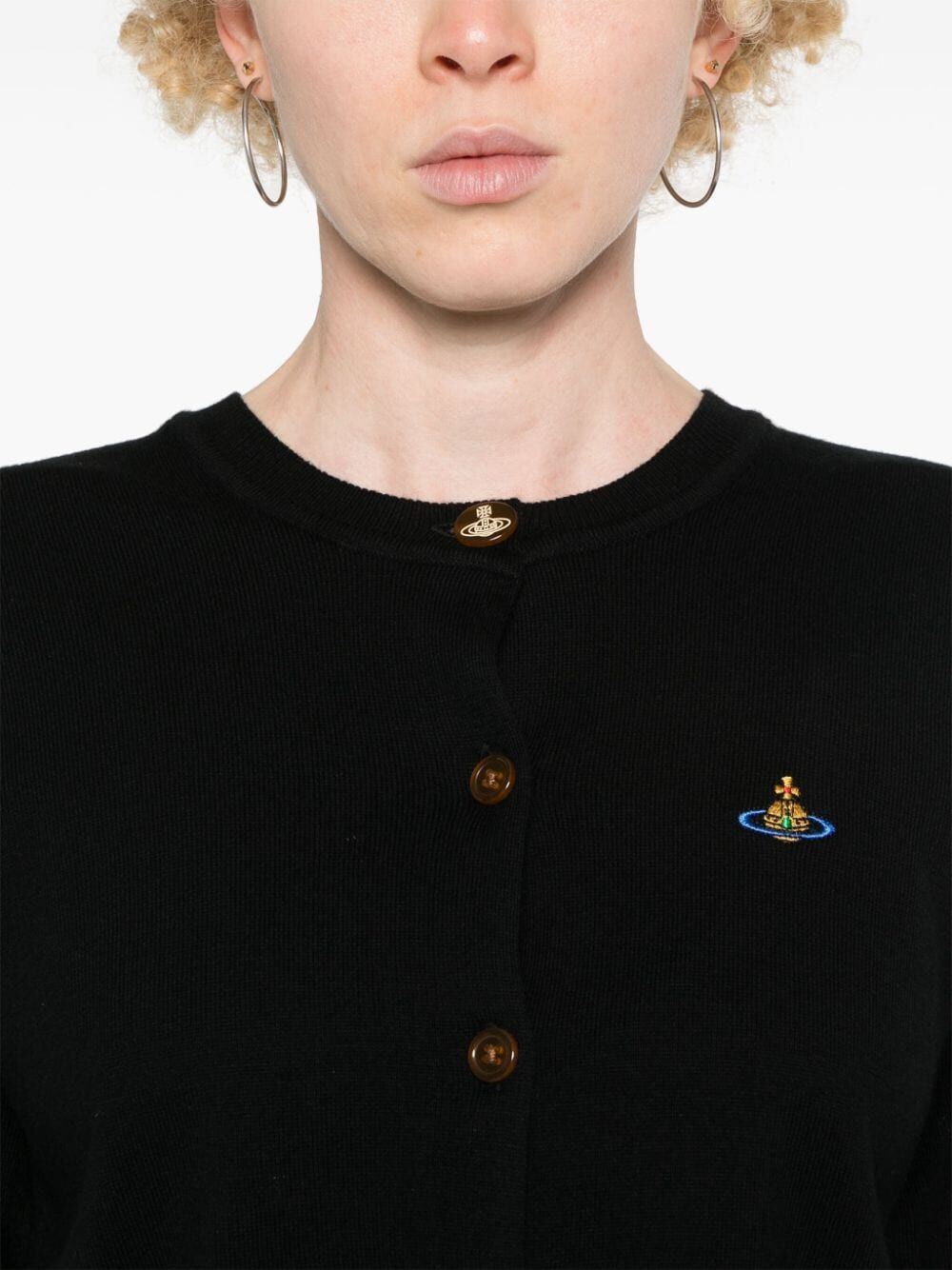Vivienne Westwood Women Bea Ribbed-Knit Cardigan VIVIENNE WESTWOOD