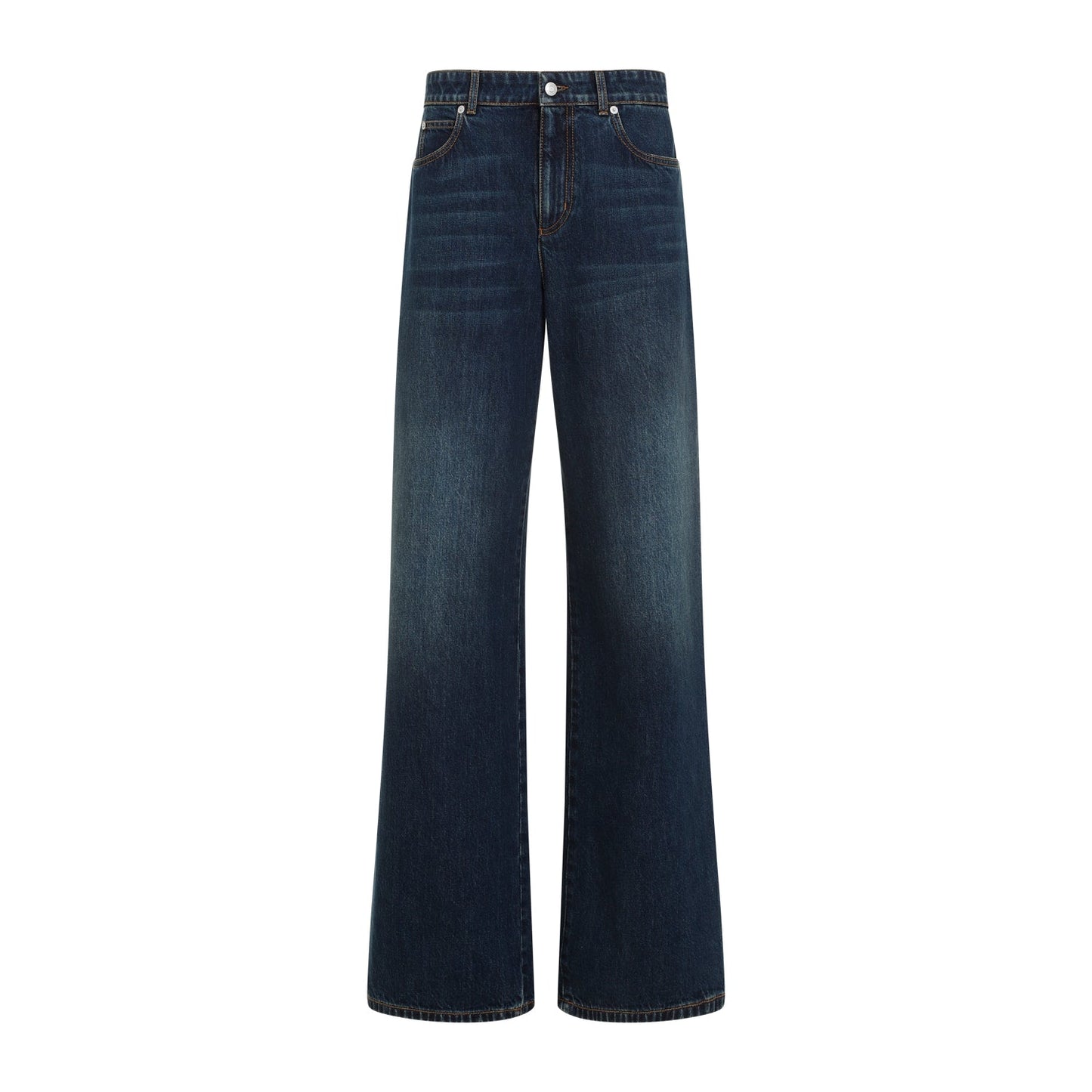 Alexander Mcqueen Cotton Jeans Women ALEXANDER MCQUEEN