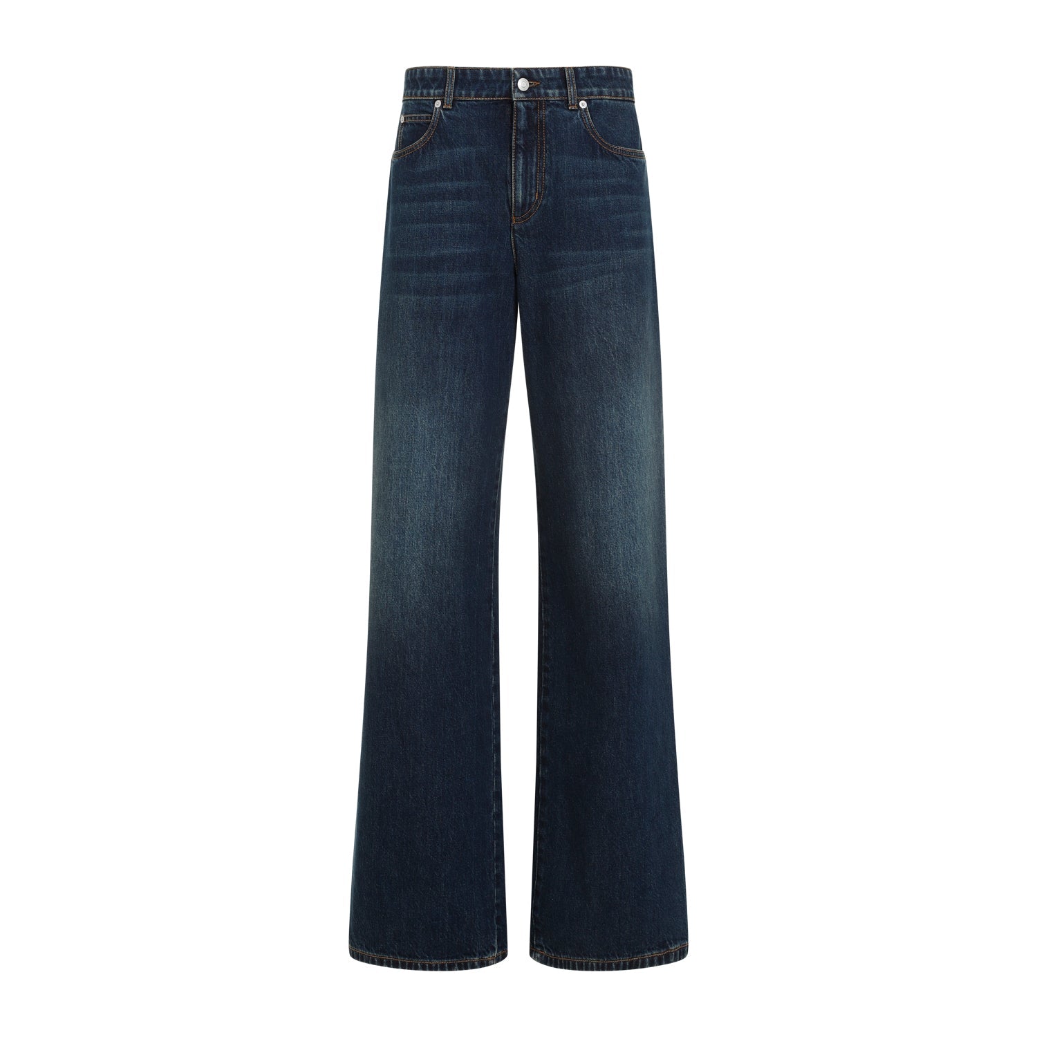 Alexander Mcqueen Cotton Jeans Women ALEXANDER MCQUEEN
