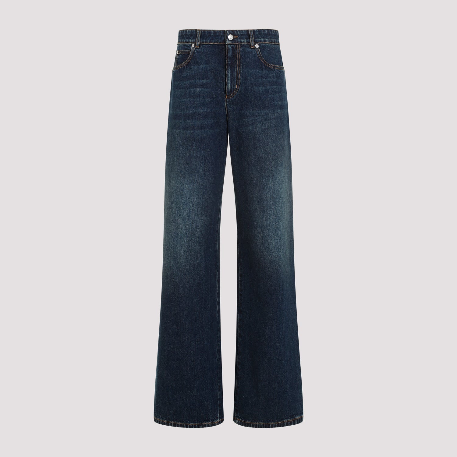 Alexander Mcqueen Cotton Jeans Women ALEXANDER MCQUEEN