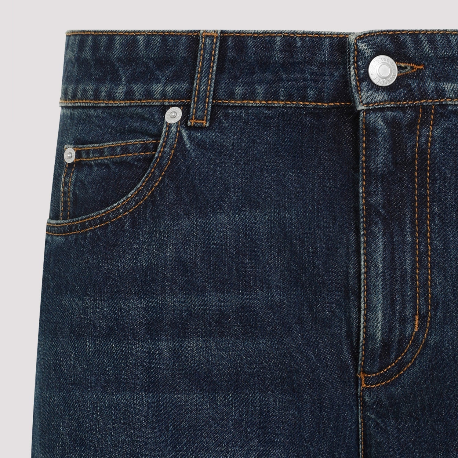 Alexander Mcqueen Cotton Jeans Women ALEXANDER MCQUEEN