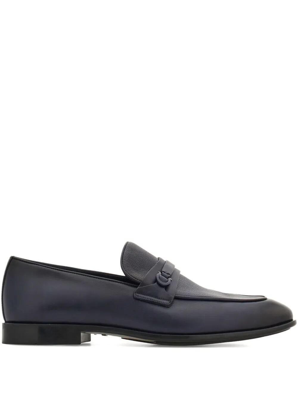Ferragamo Men Desio Shaded Leather Loafers FERRAGAMO