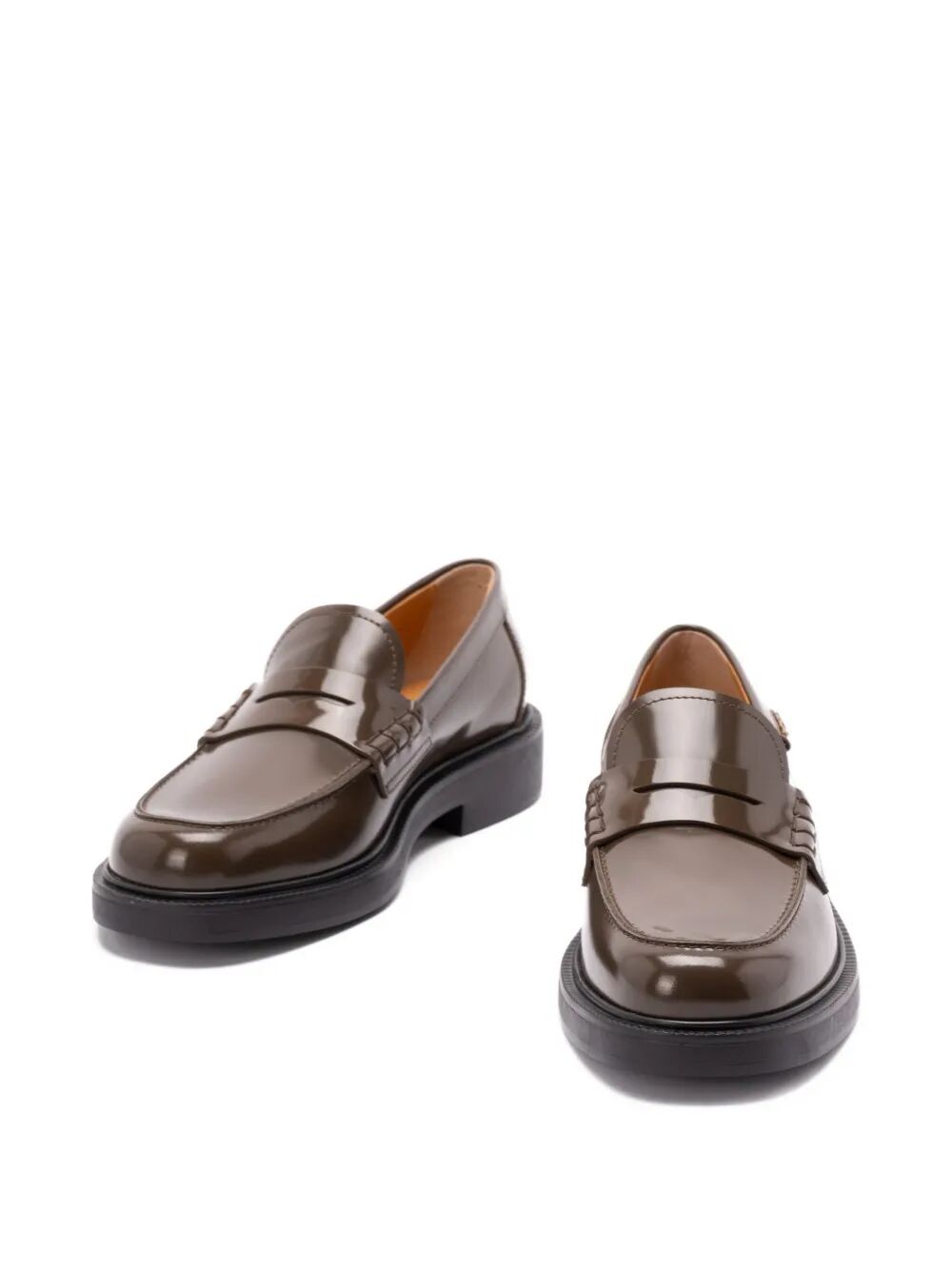 Tod's Women Shaded Finishing Leather Penny Loafers TOD'S