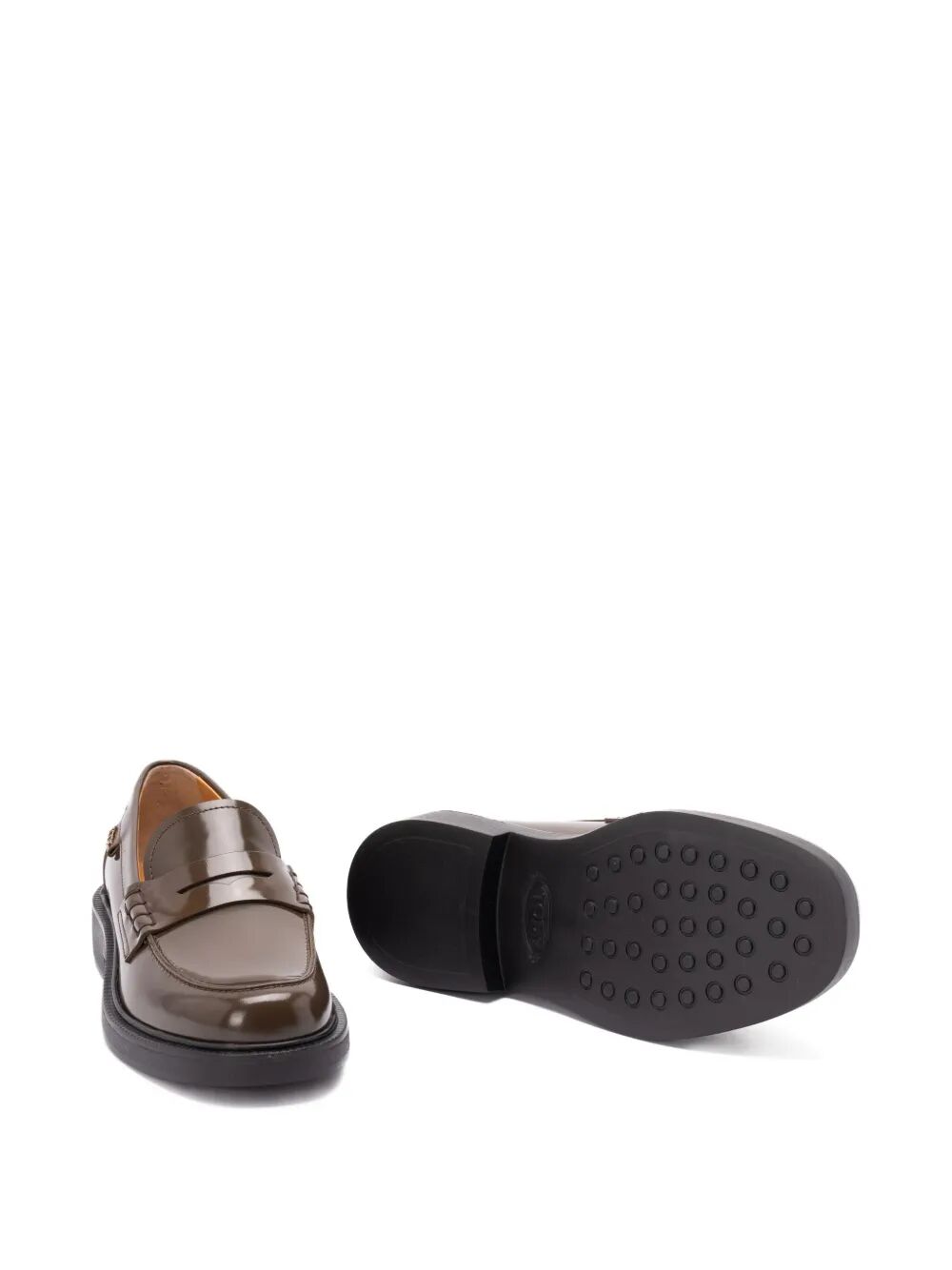 Tod's Women Shaded Finishing Leather Penny Loafers TOD'S