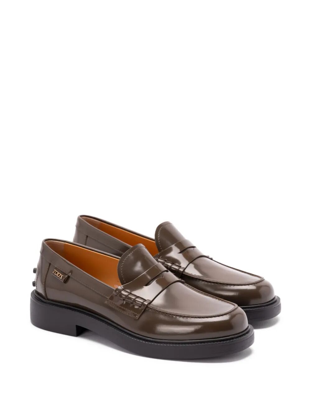 Tod's Women Shaded Finishing Leather Penny Loafers TOD'S