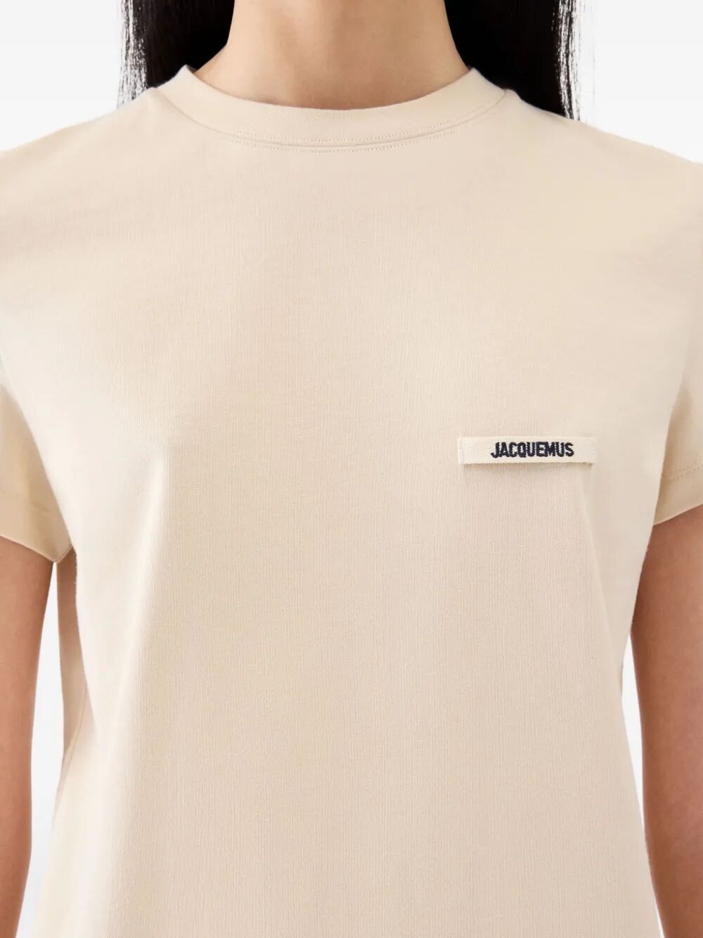 Jacquemus Women Le T-Shirt Gros Grain In Cotton JACQUEMUS