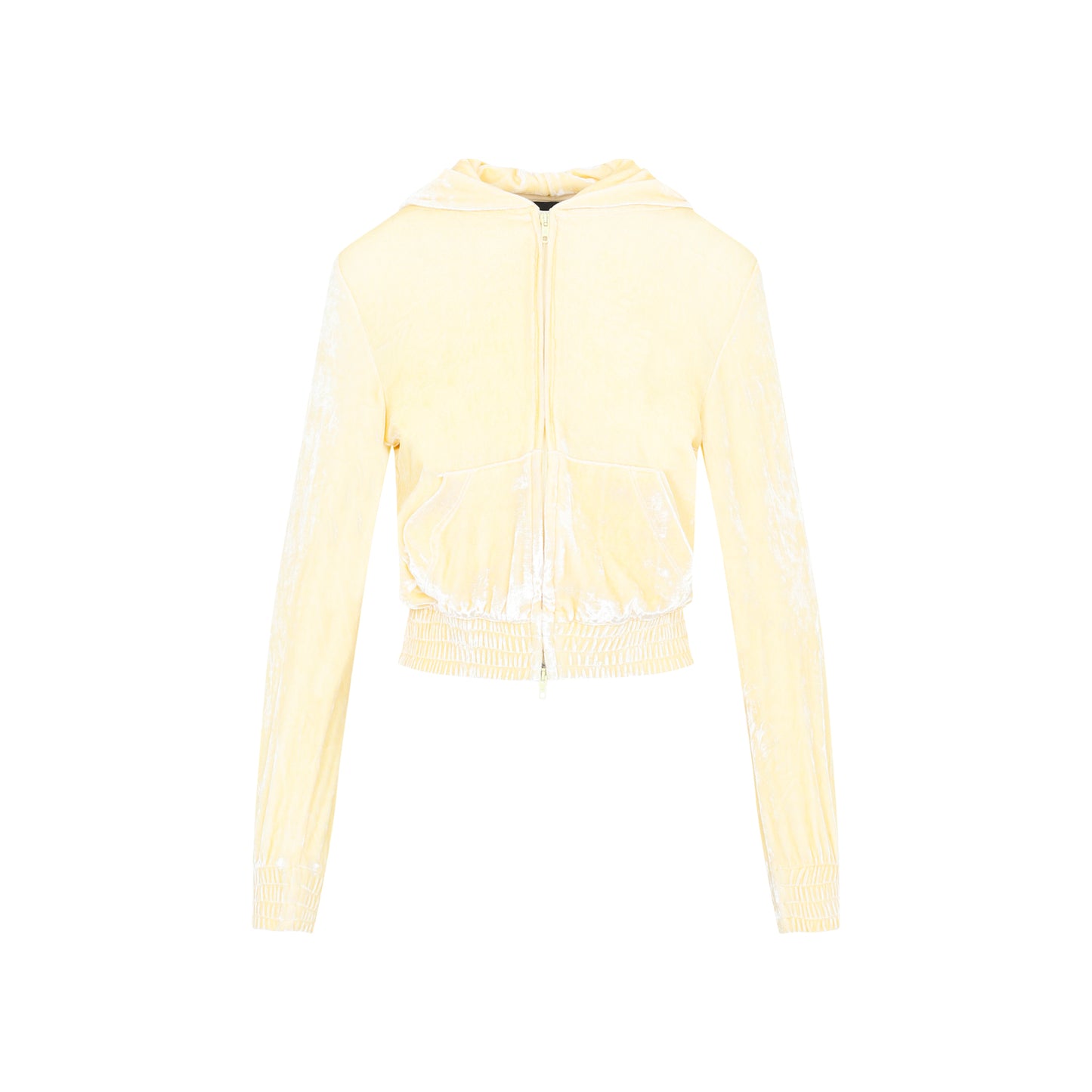 Balenciaga Fitted Zip-Up Hoodie Women BALENCIAGA