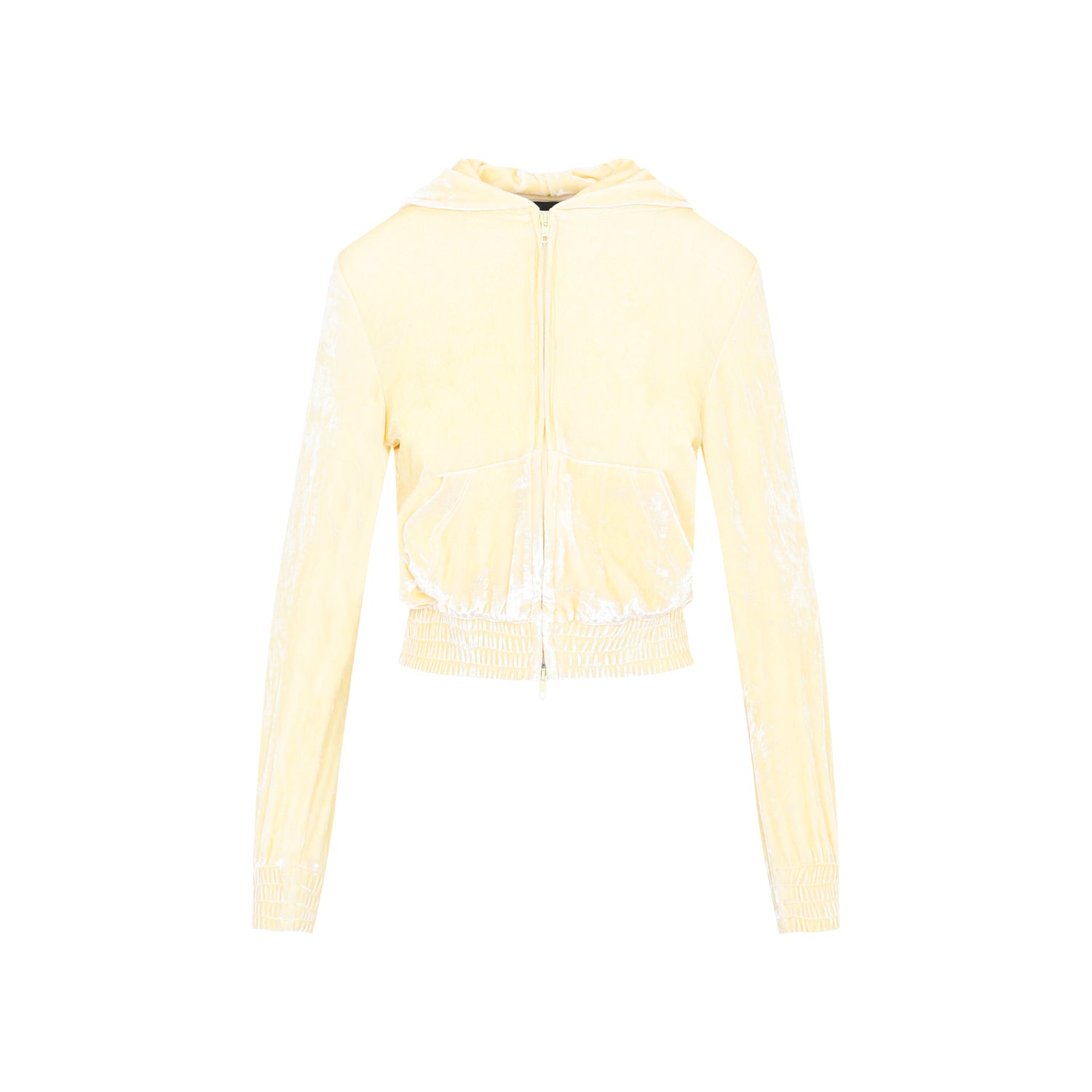 Balenciaga Fitted Zip-Up Hoodie Women BALENCIAGA