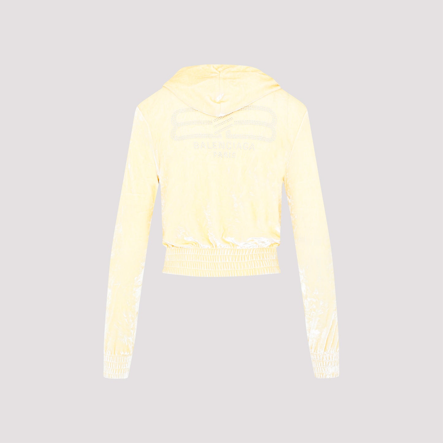 Balenciaga Fitted Zip-Up Hoodie Women BALENCIAGA
