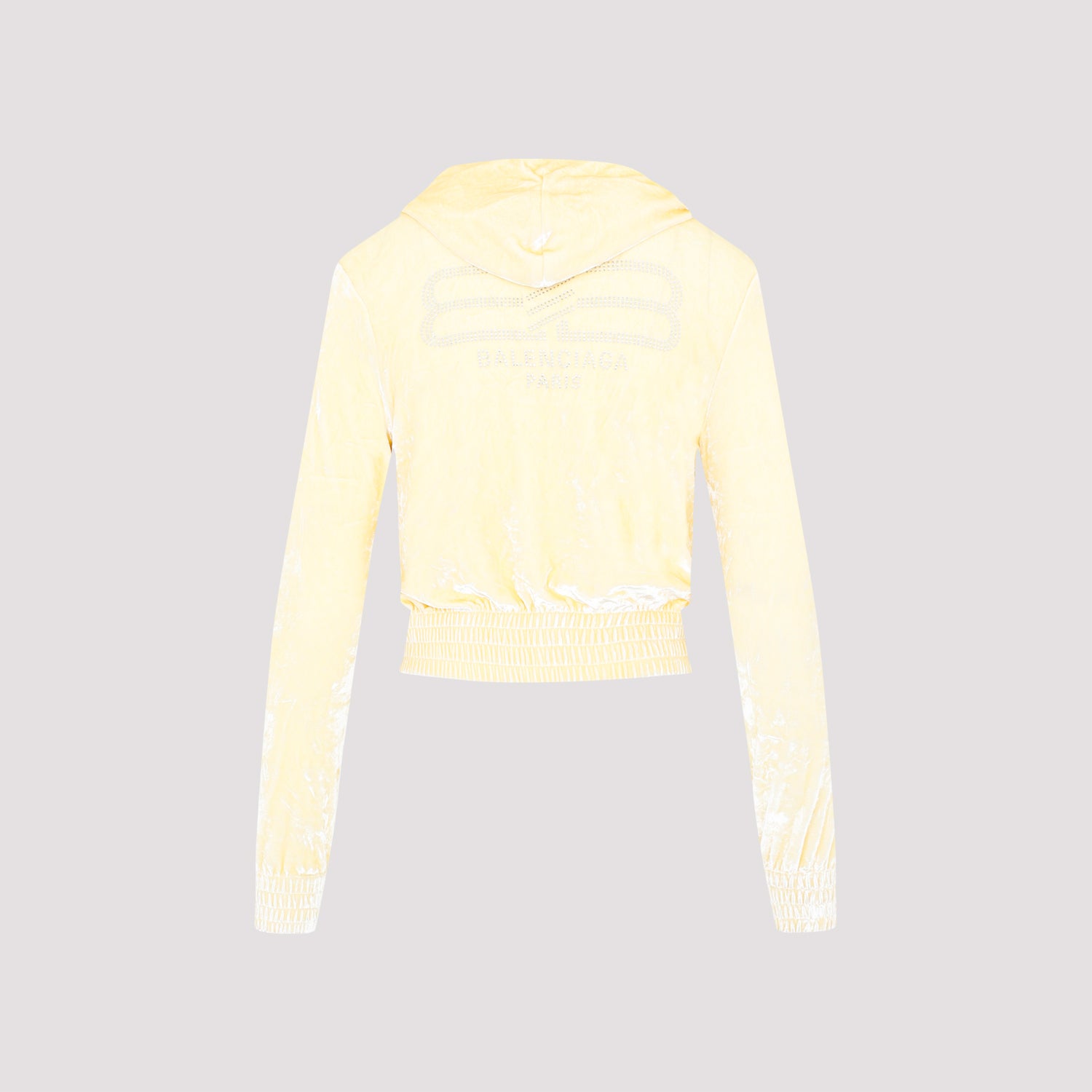 Balenciaga Fitted Zip-Up Hoodie Women BALENCIAGA