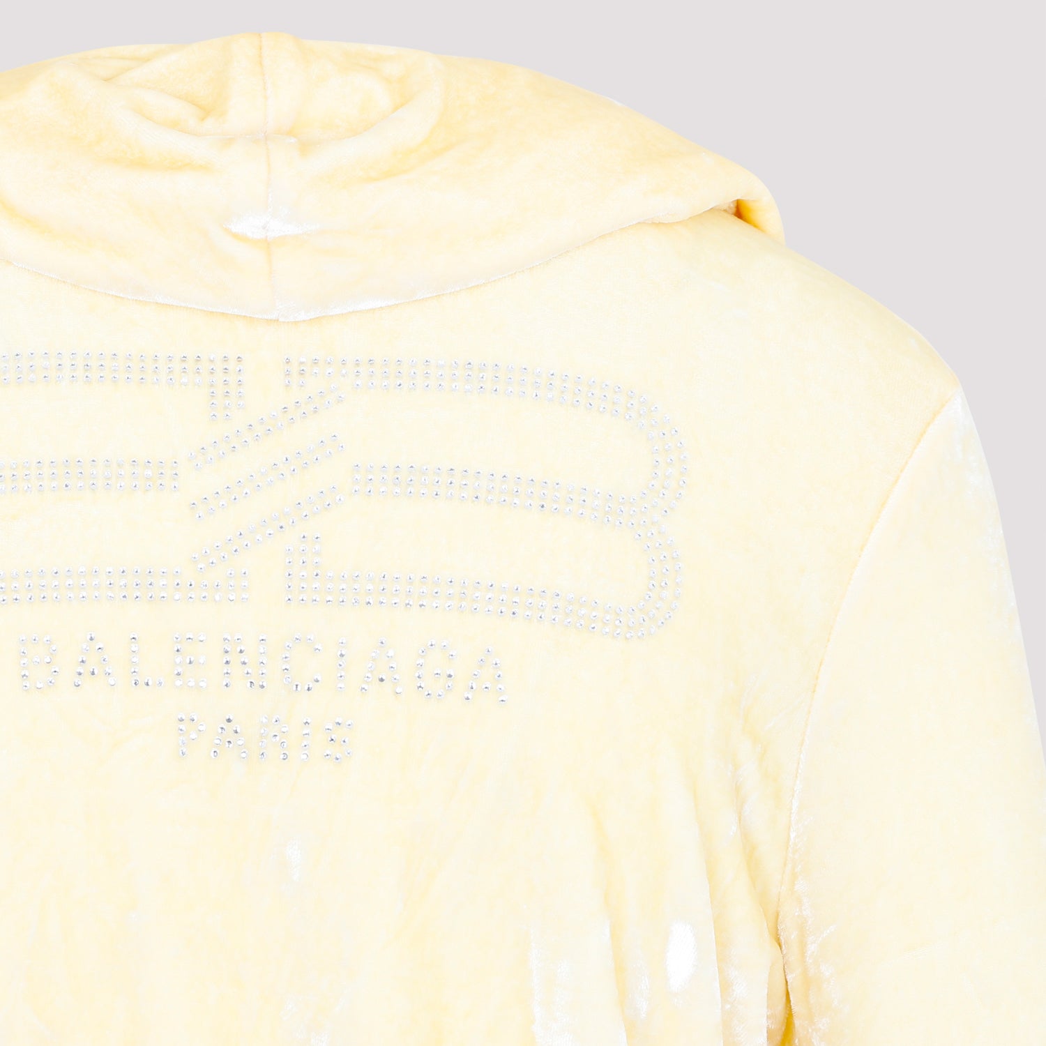 Balenciaga Fitted Zip-Up Hoodie Women BALENCIAGA