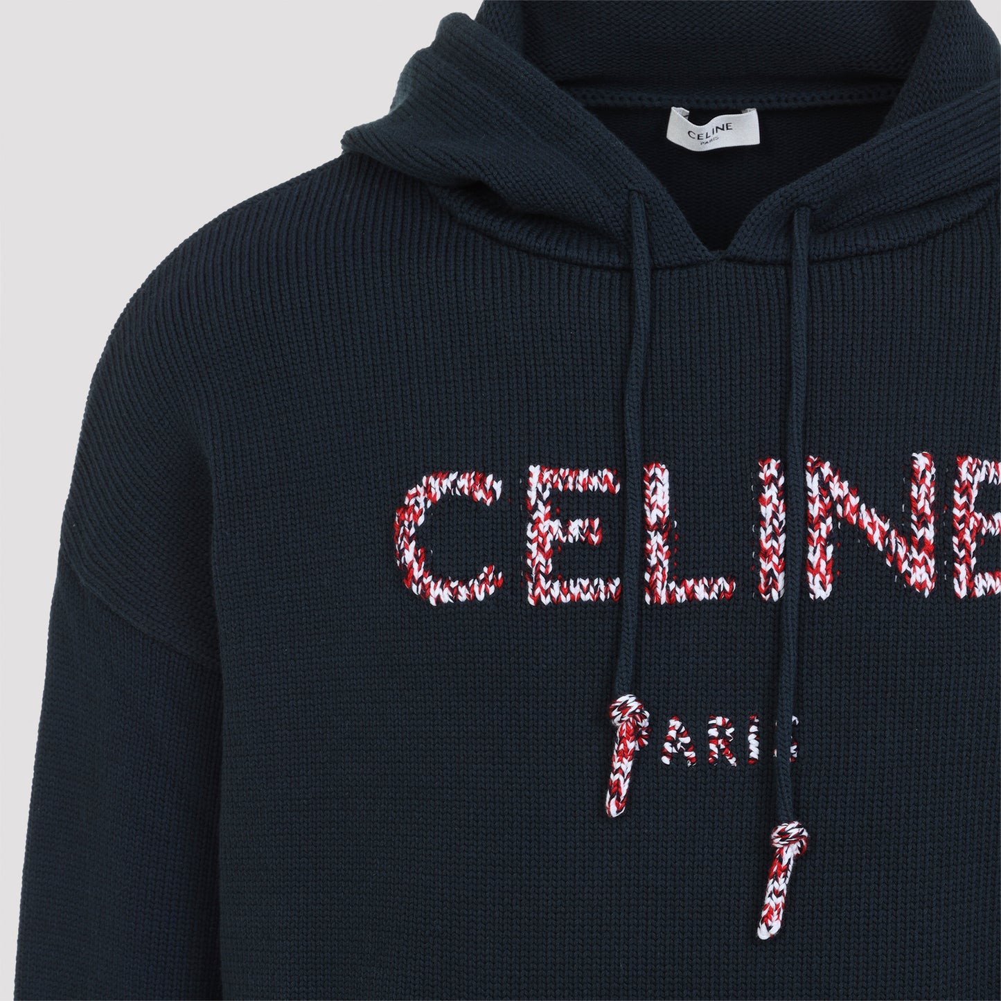 Celine Knit Hoodie Men CELINE
