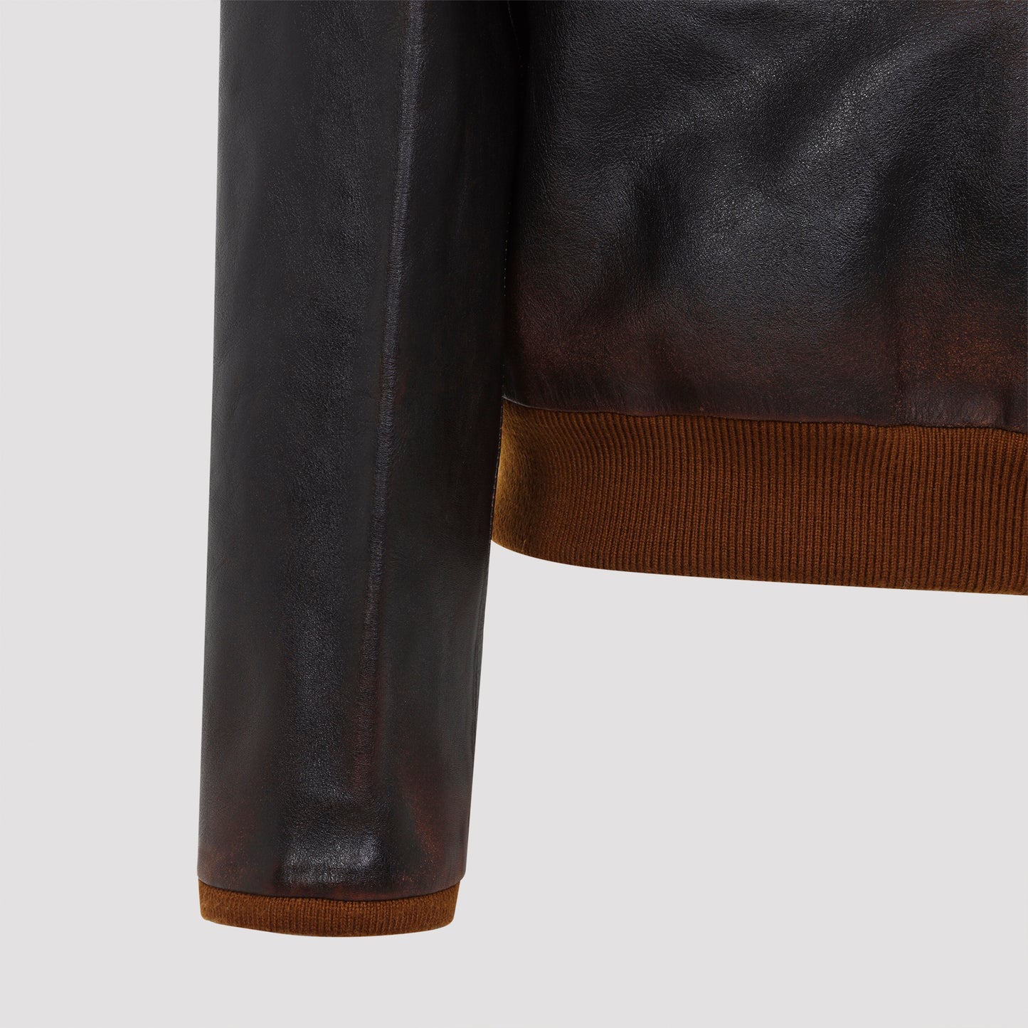 Golden Goose Leather Bomber Jacket Men GOLDEN GOOSE