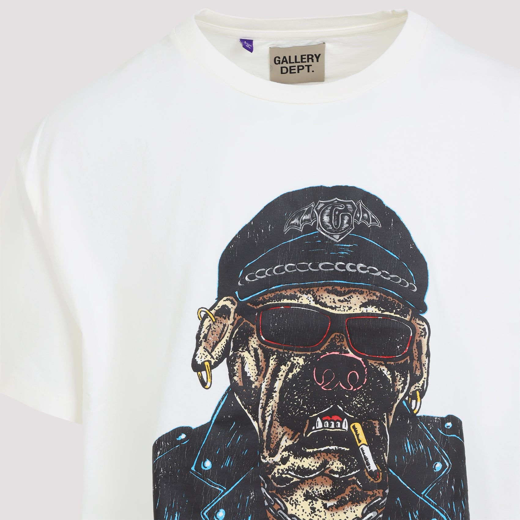 Gallery Dept. Oct Biker Dog T-Shirt Men GALLERY DEPT.