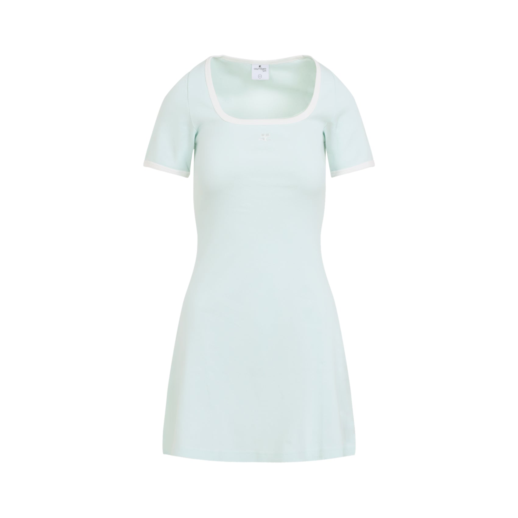 Courreges Contrast Dress Women COURREGES