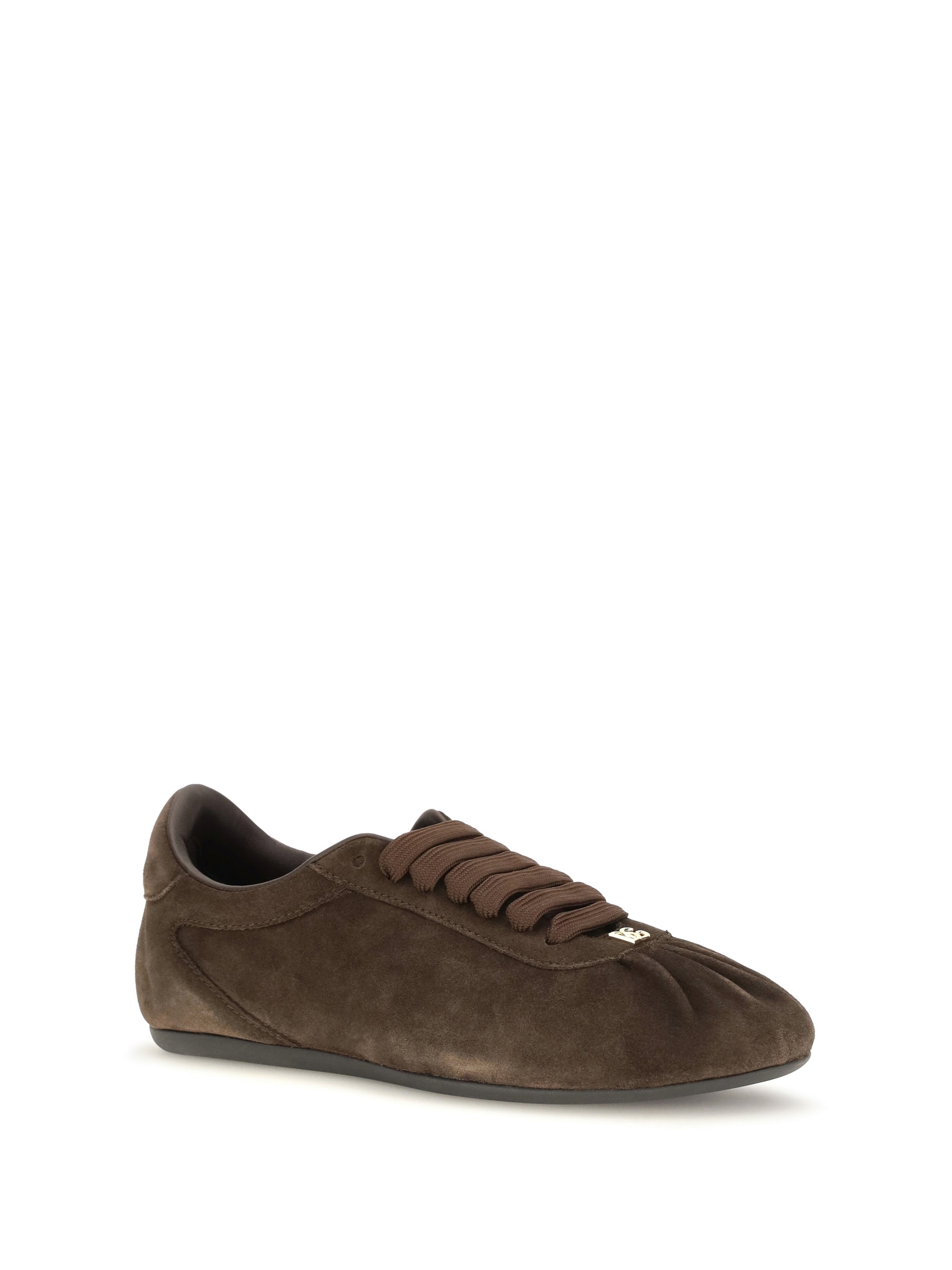Dolce & Gabbana Women Low-Top Suede Sneakers DOLCE & GABBANA