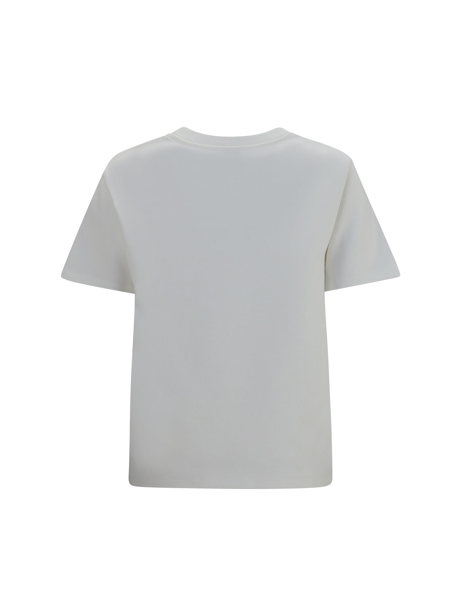 Loewe Women Cotton Blend T-Shirt With Embroidered Logo LOEWE