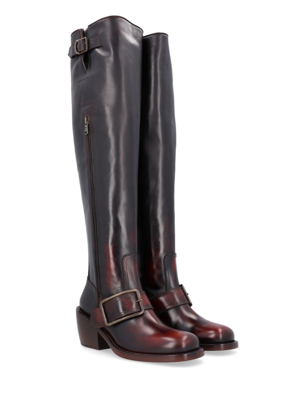 Dries Van Noten Women High Boots With A Buckle DRIES VAN NOTEN