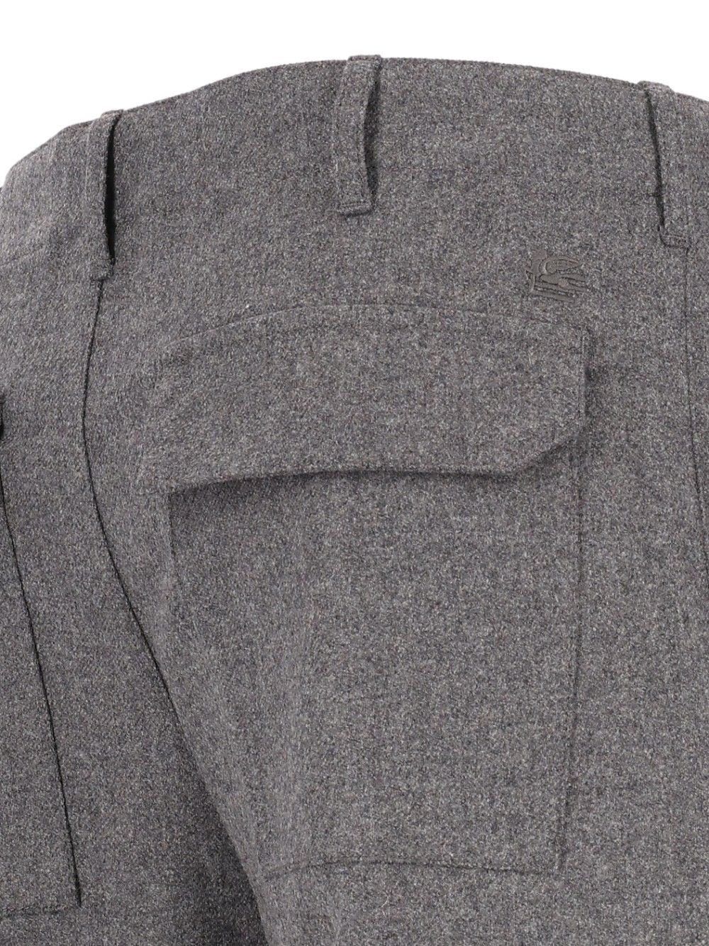 Etro Men Tailored Cashmere Blend Trousers ETRO