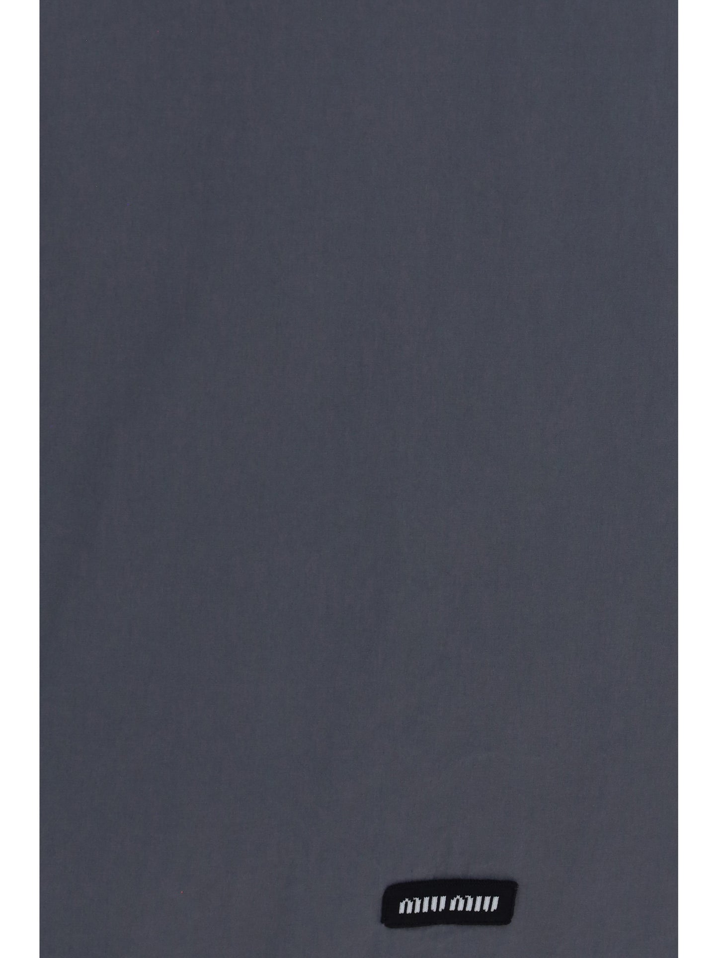 Miu Miu Women Stretch Cotton-Blend Midi Skirt MIU MIU