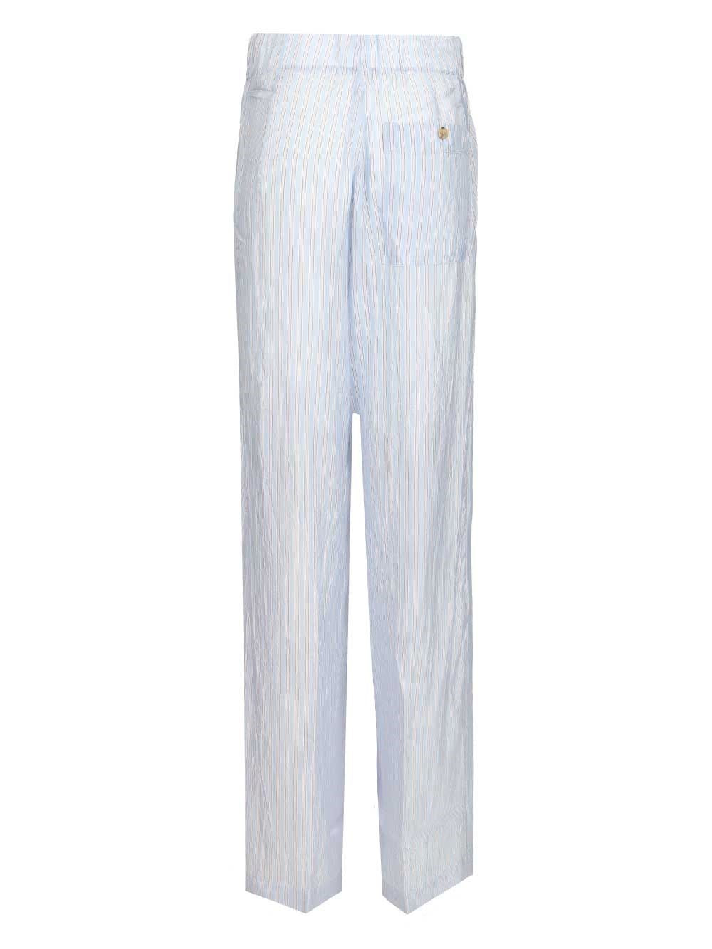 Dries Van Noten Women Striped Wide-Leg Trousers DRIES VAN NOTEN