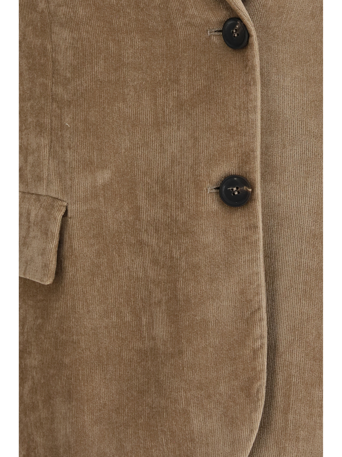 Brunello Cucinelli Women Fluid Corduroy Jacket With Monile BRUNELLO CUCINELLI