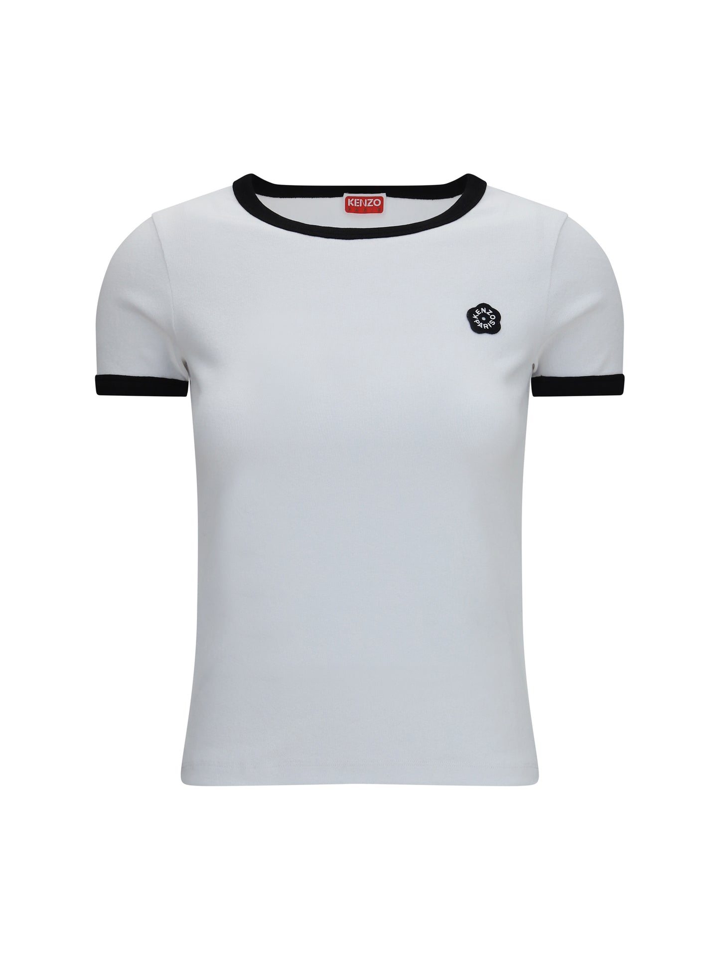 Kenzo Women Boke Flower 2.0 Embroidered Cotton T-Shirt KENZO