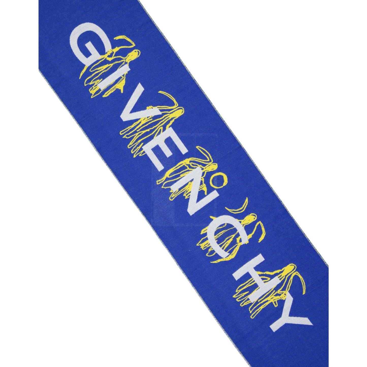 Givenchy Logo Wool Scarf Men GIVENCHY