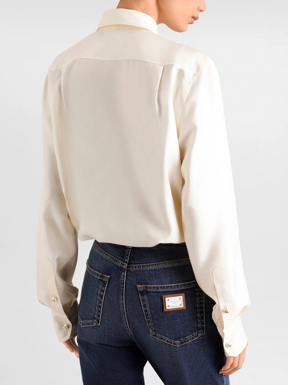 Dolce & Gabbana Women Silk Shirt DOLCE & GABBANA