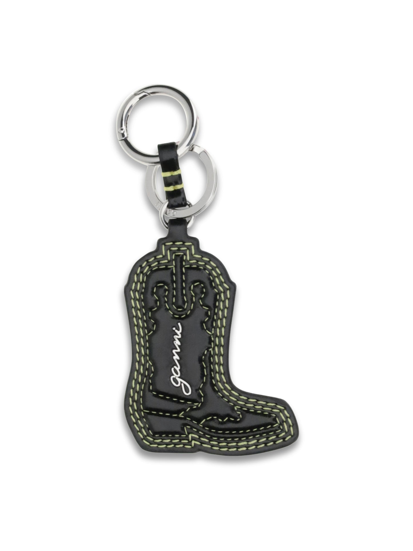 Ganni Women Western Boot Keyring GANNI