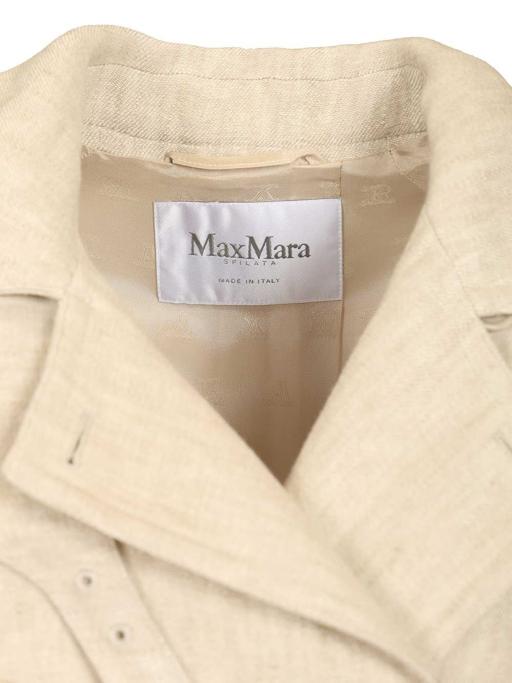 Max Mara Women Trench Double Breasted Coat MAX MARA
