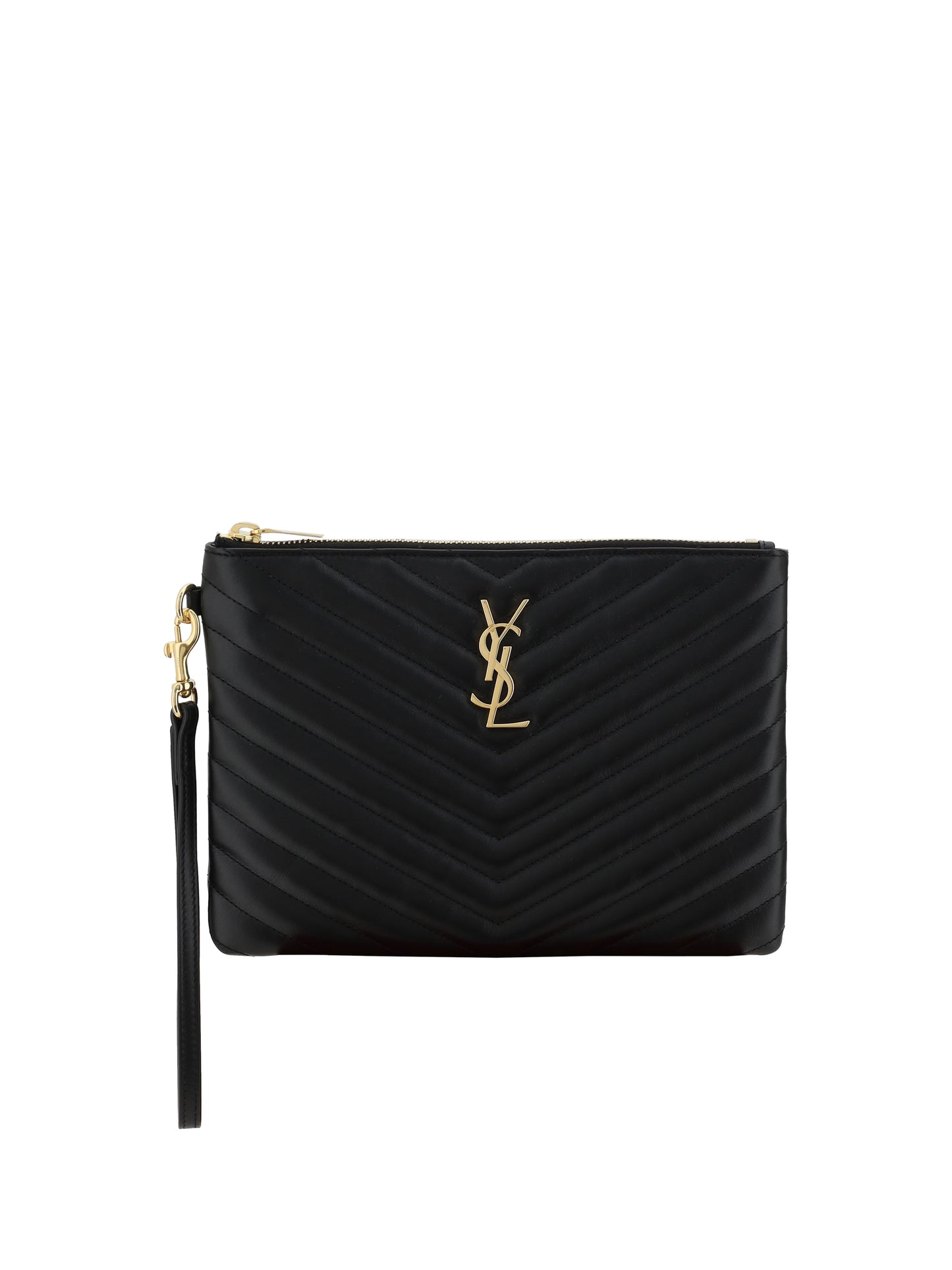Saint Laurent Women Matelassé Clutch Bag SAINT LAURENT