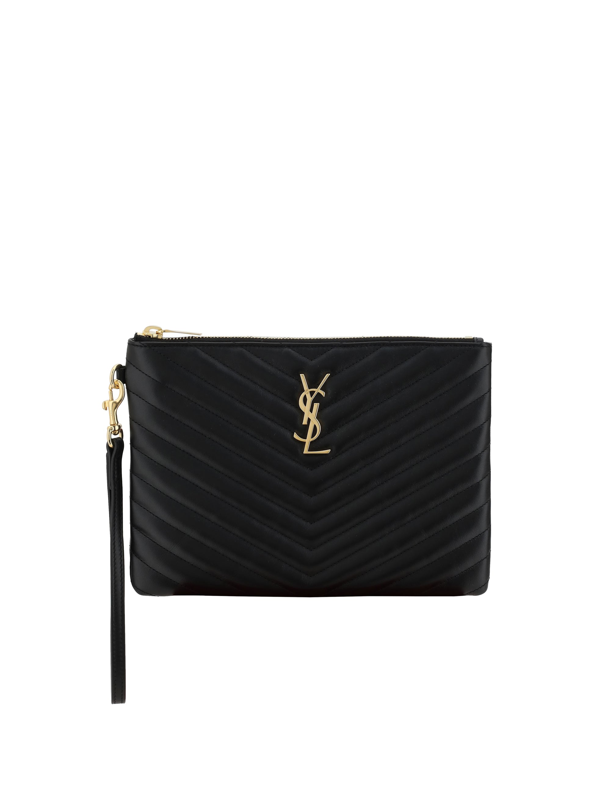 Saint Laurent Women Matelassé Clutch Bag SAINT LAURENT