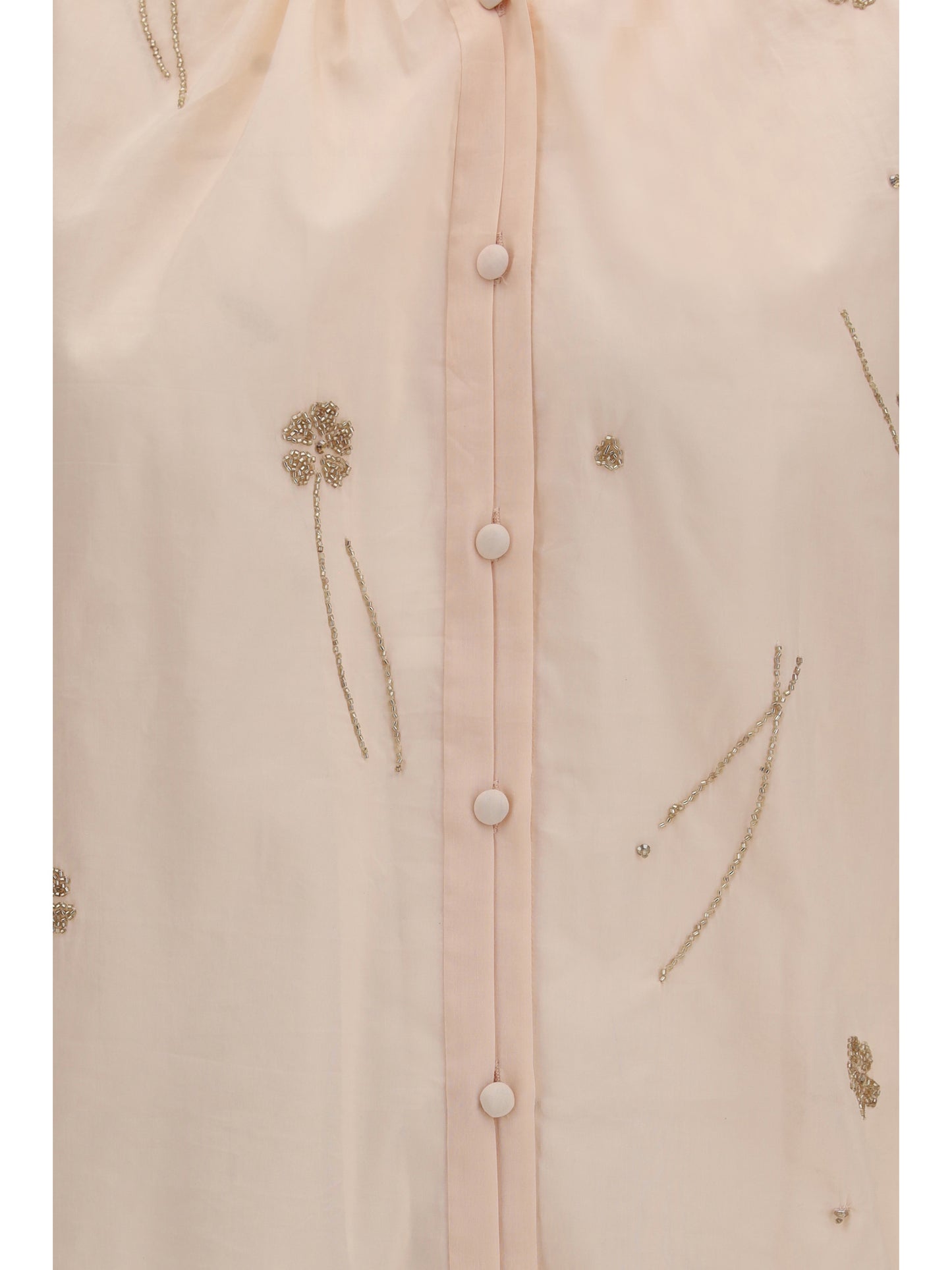 Forte_Forte Women Fleurs D’Orient Embroidered Voile Bohemian Shirt FORTE FORTE