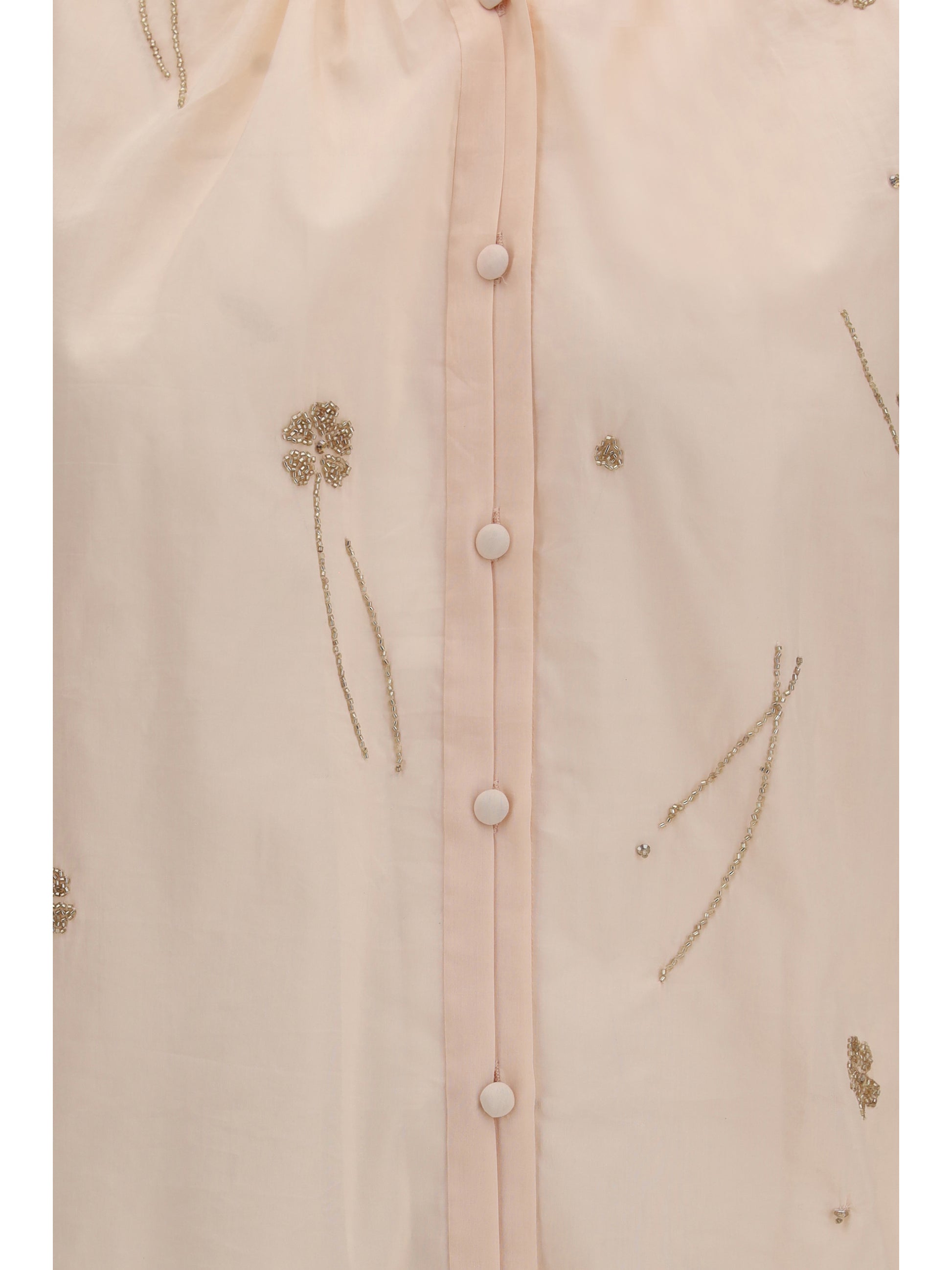 Forte_Forte Women Fleurs D’Orient Embroidered Voile Bohemian Shirt FORTE FORTE