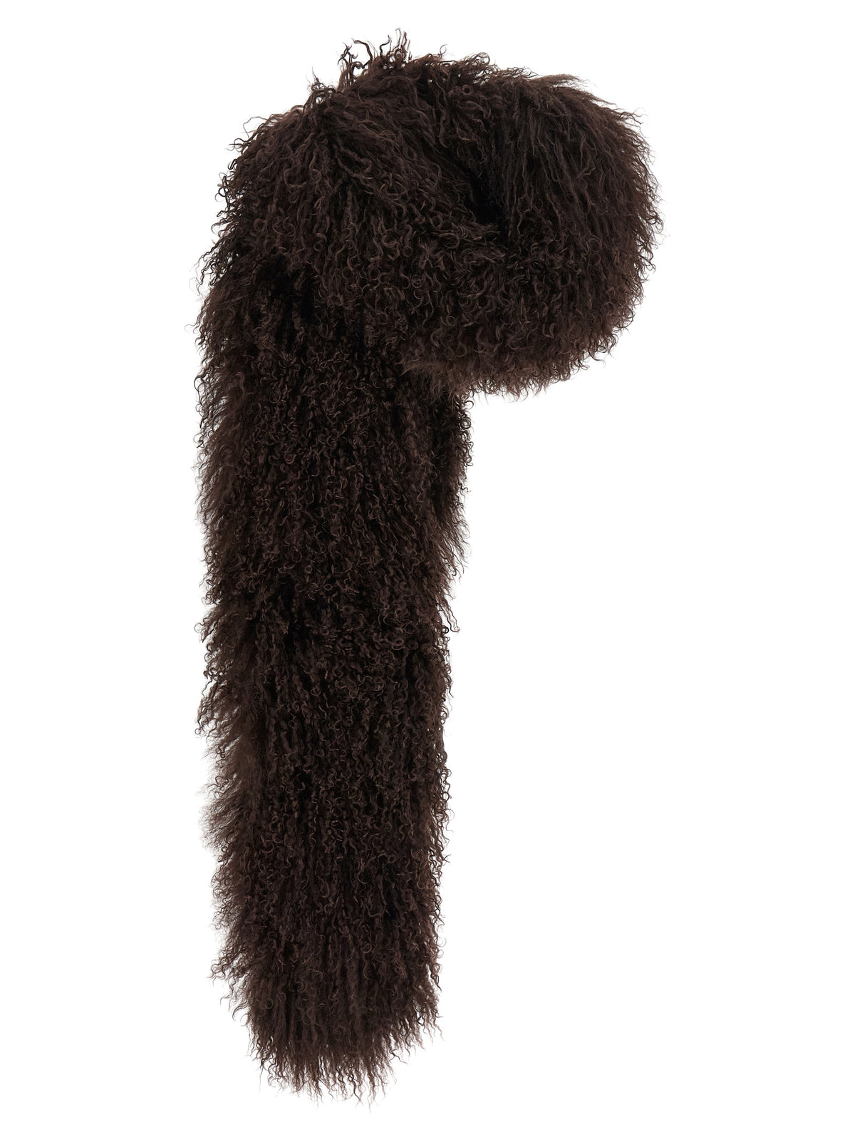 Yves Salomon Women Mongolian Sheepskin Scarf YVES SALOMON