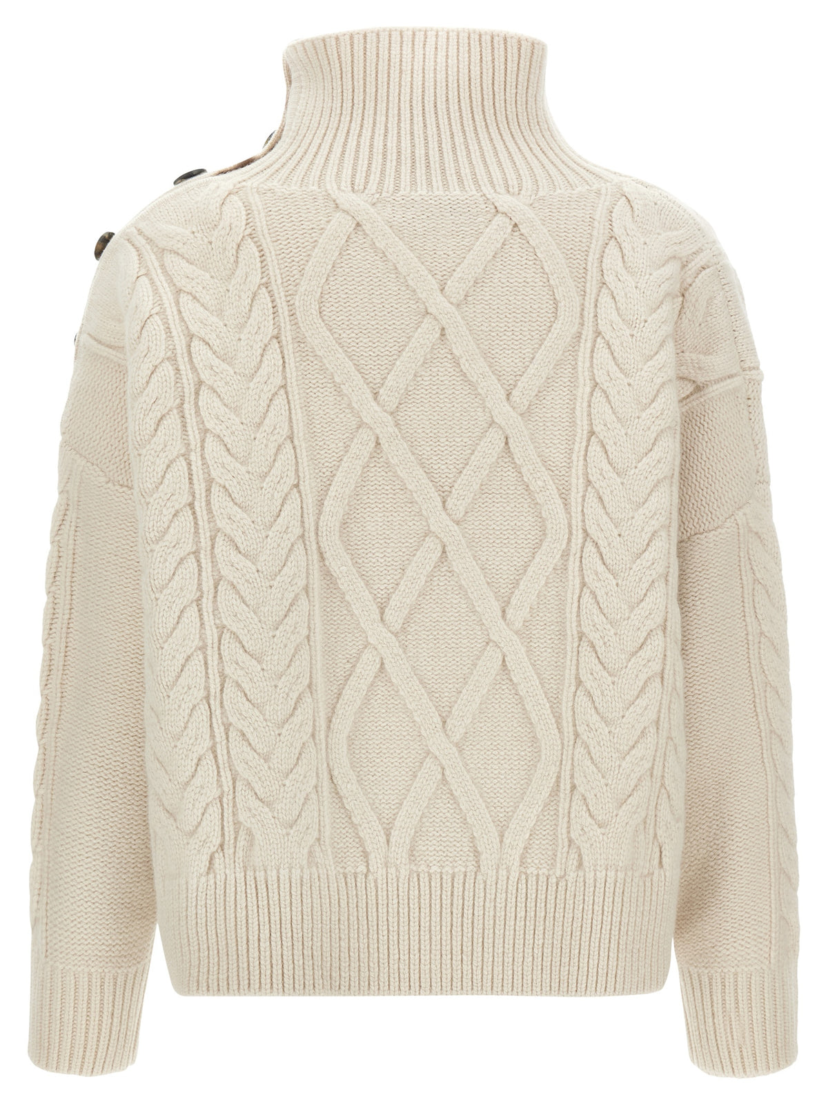 Yves Salomon Women Braided Sweater YVES SALOMON