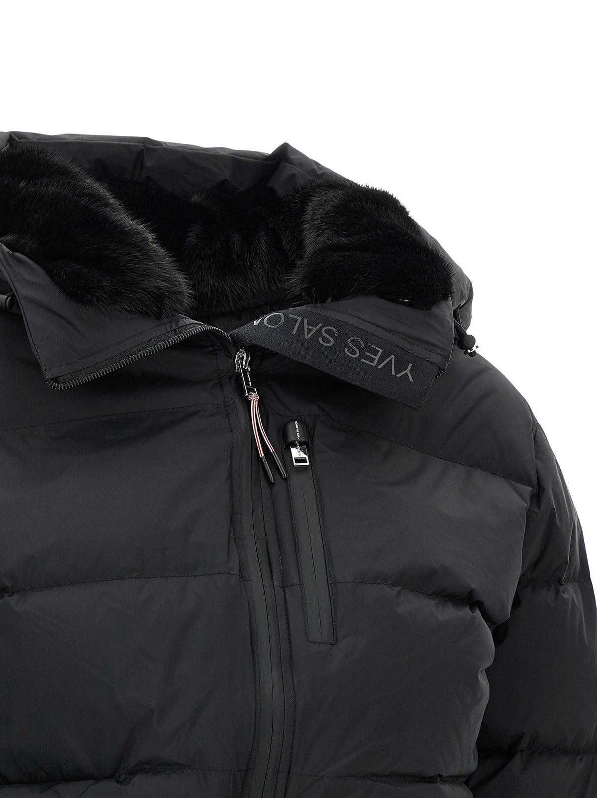 Yves Salomon Women Ski Suit Hood Lined YVES SALOMON