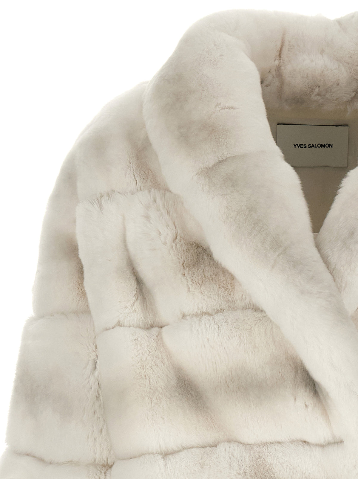 Yves Salomon Women Quilted Fur Coat YVES SALOMON