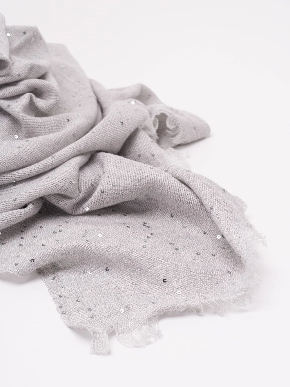 Brunello Cucinelli Women Cashmere And Silk `Diamond` Yarn Scarf BRUNELLO CUCINELLI