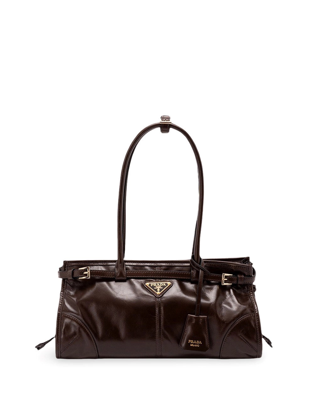 Prada Women Prada Bonnie Medium Leather Bag PRADA