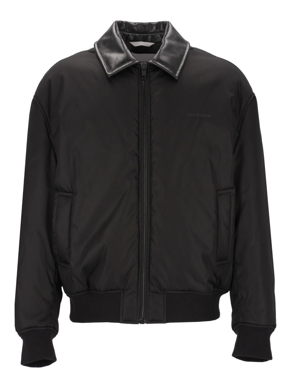 Balenciaga Men Twill Cocoon Bomber Jacket BALENCIAGA