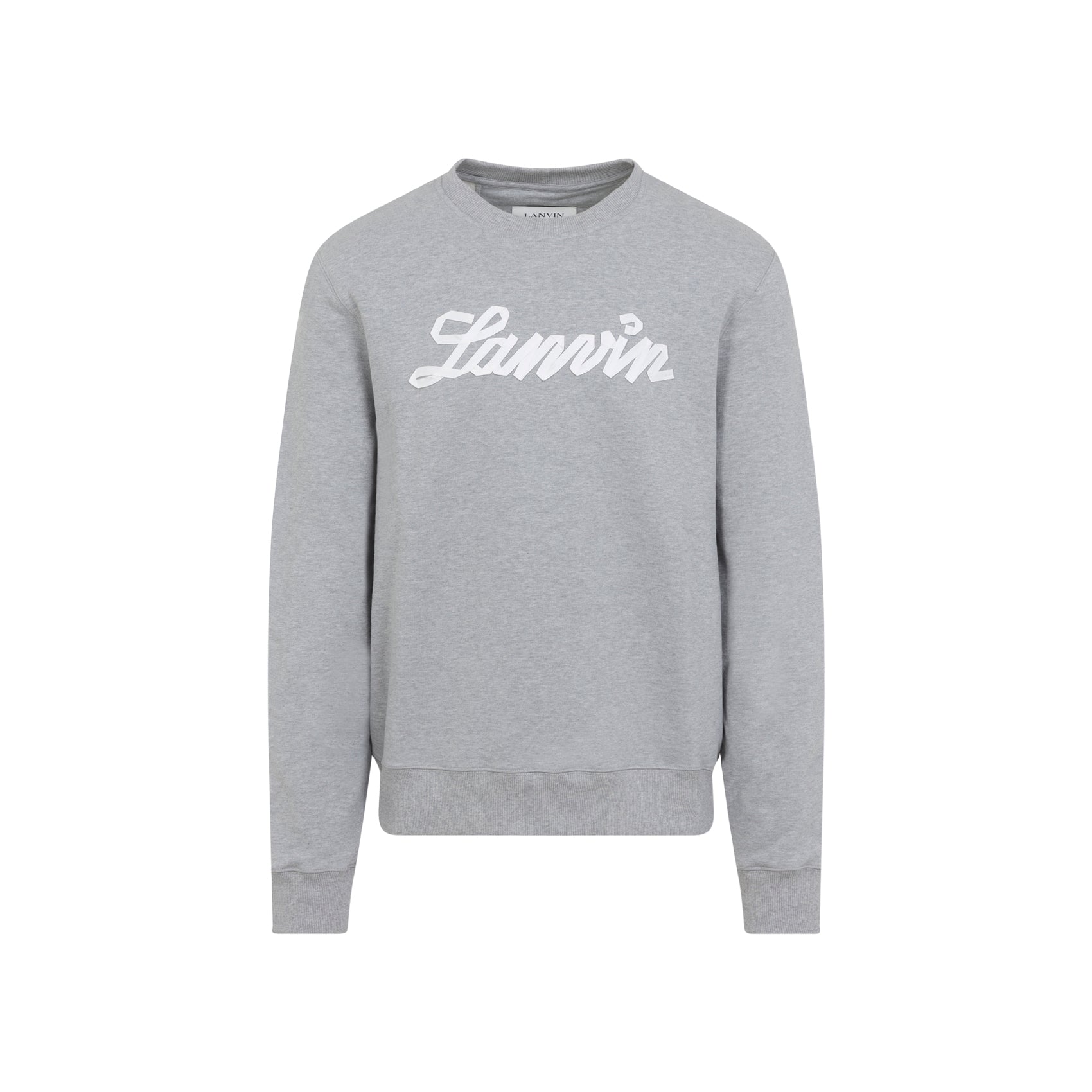 Lanvin Embroidered Logo Sweatshirt Men LANVIN