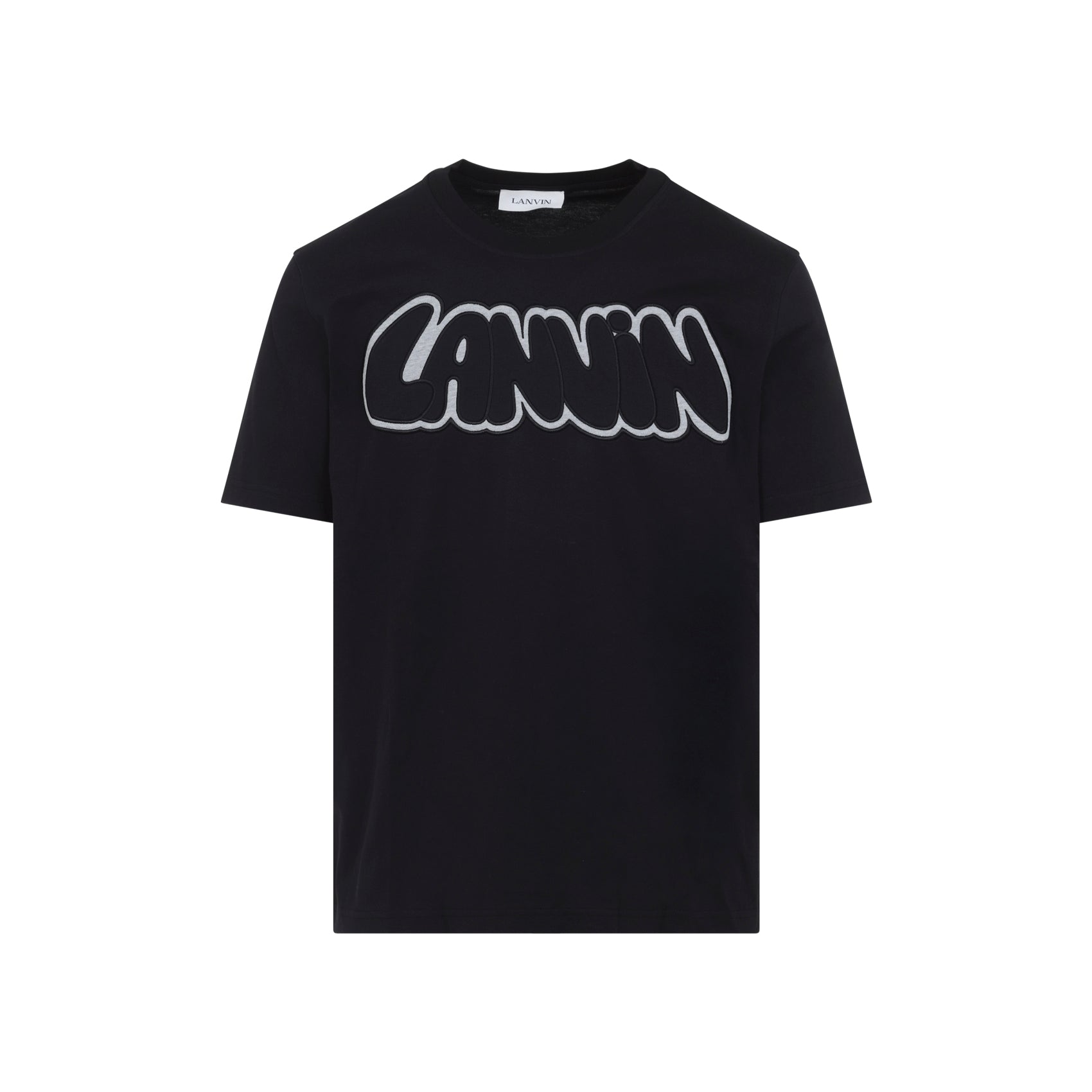 Lanvin Embroidered Logo T-Shirt Men LANVIN