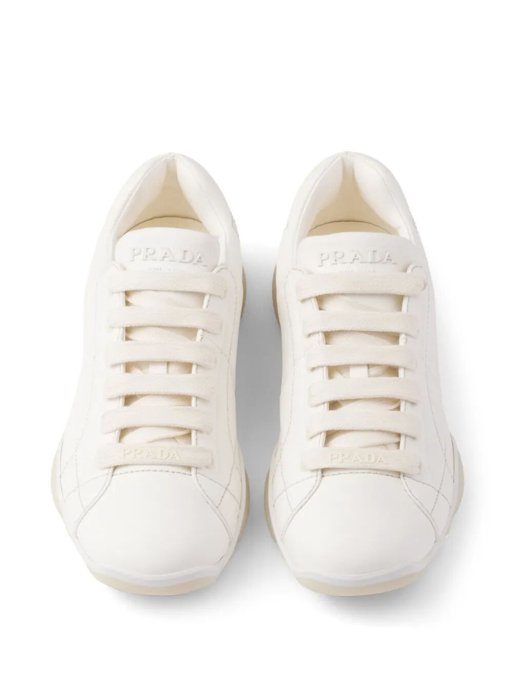 Prada Women Nappa Leather Sneakers PRADA