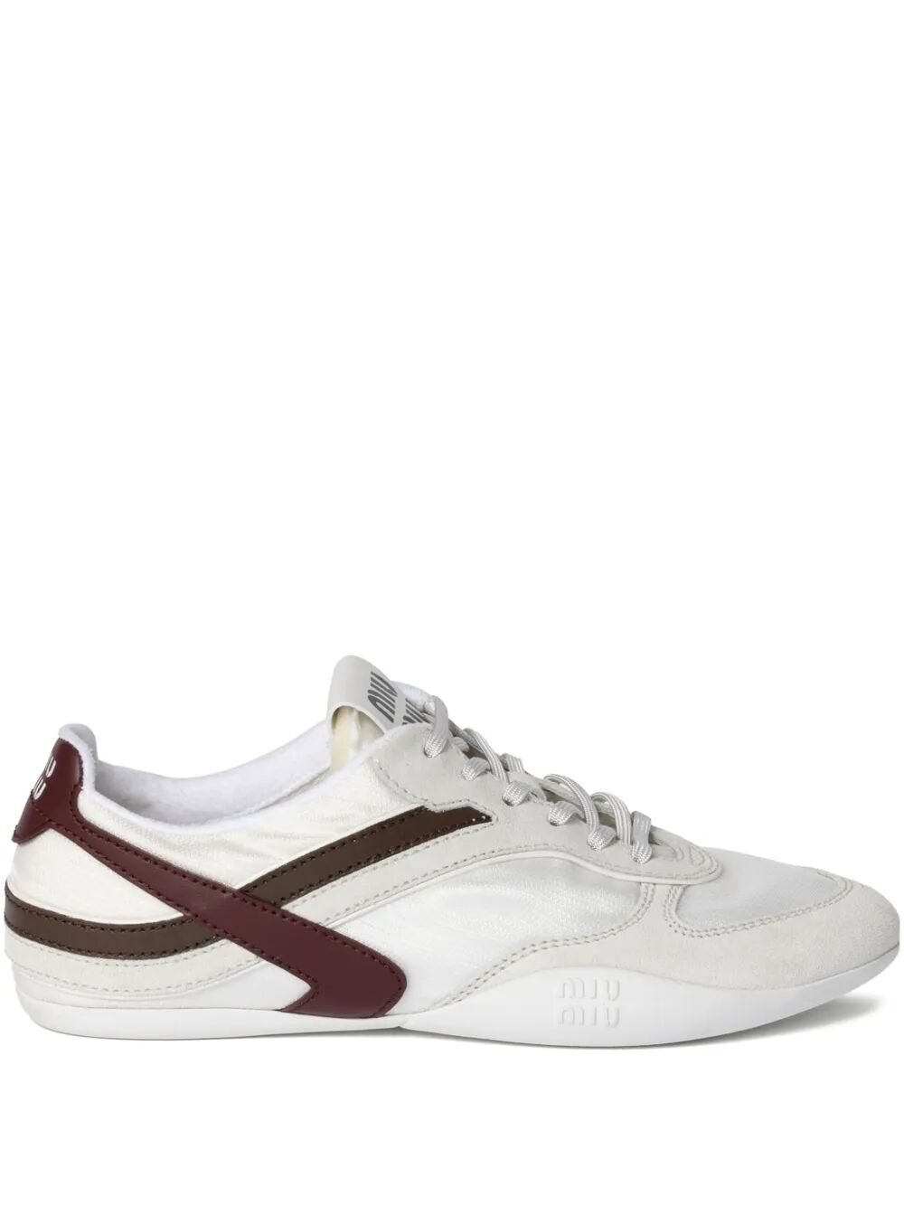 Miu Miu Women Gymnasium Technical Fabric And Suede Sneakers MIU MIU