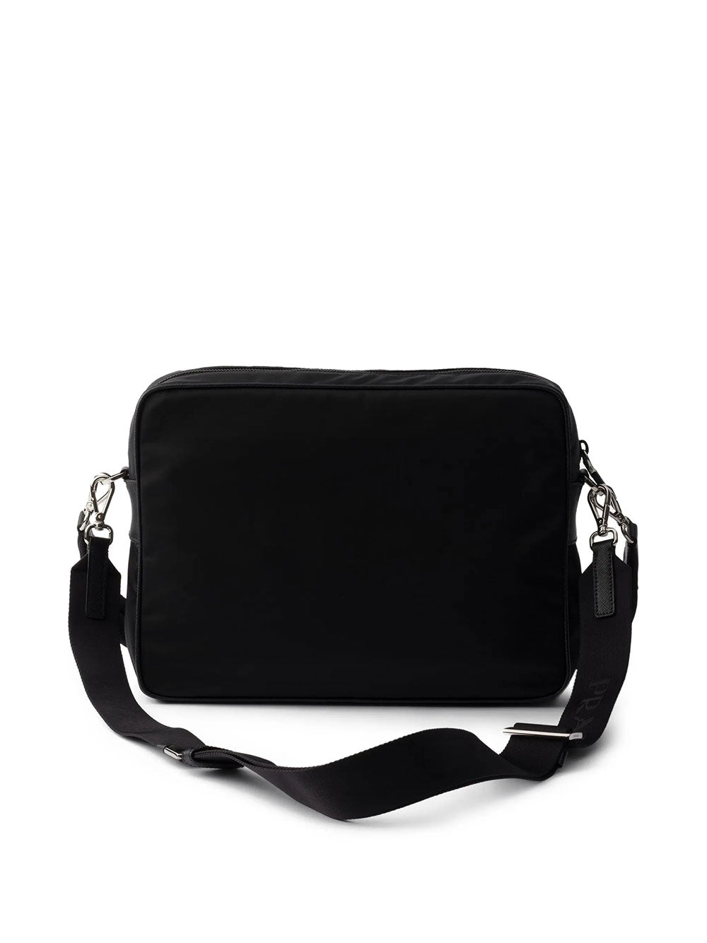 Prada Men Logo-Plaque Nylon Messenger Bag PRADA