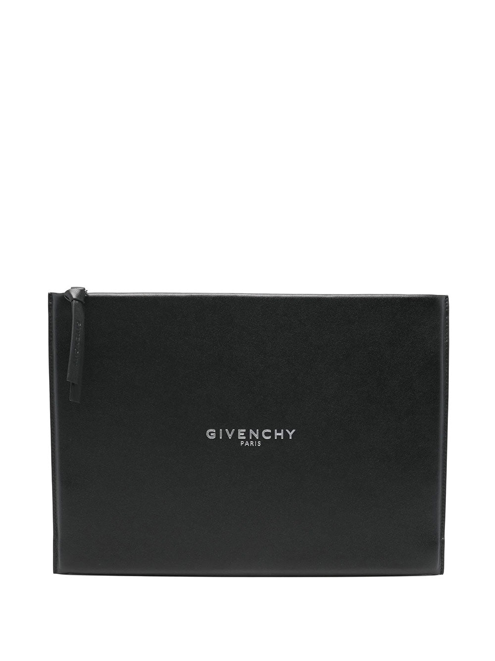 Givenchy Men Antigona Stamped Large Pouch In Leather GIVENCHY