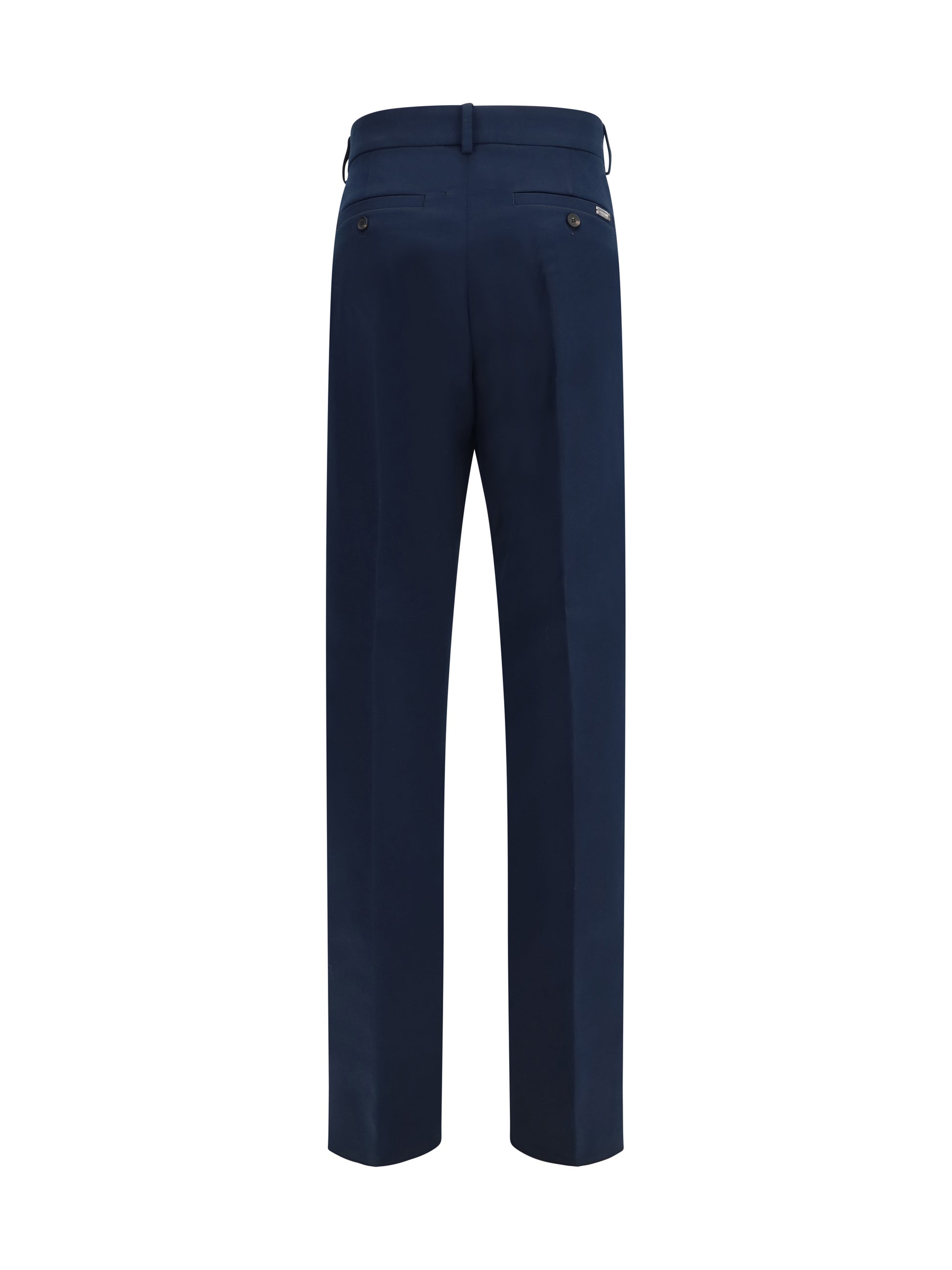 Ferragamo Men Cotton And Cashmere Chinos Pants FERRAGAMO