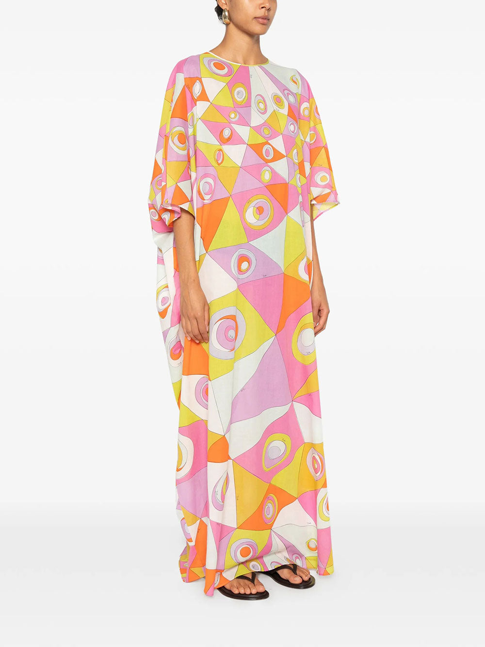 Pucci Women Iride-Print Long Kaftan PUCCI